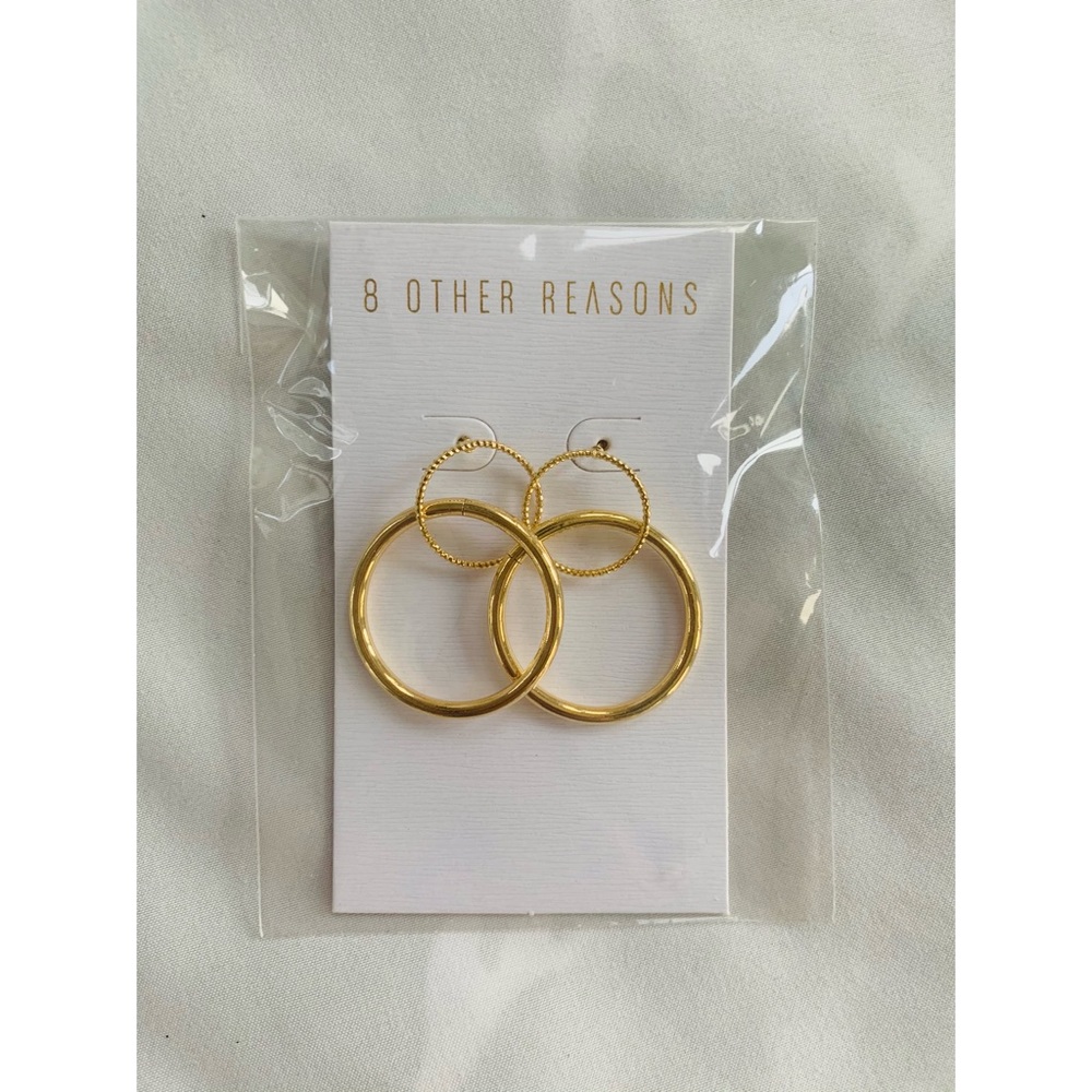 8 Other Reasons Double Hoop Earrings